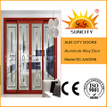 Aluminium Glass Double Panel Sliding Door